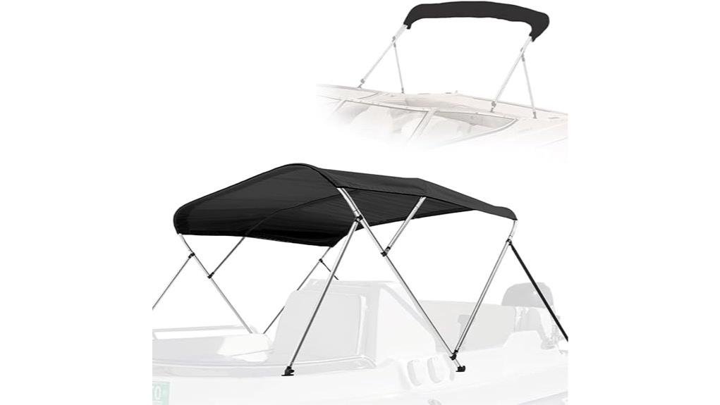 adjustable four bow protective cover
