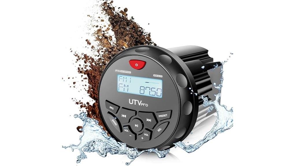boat bluetooth marine stereo radio