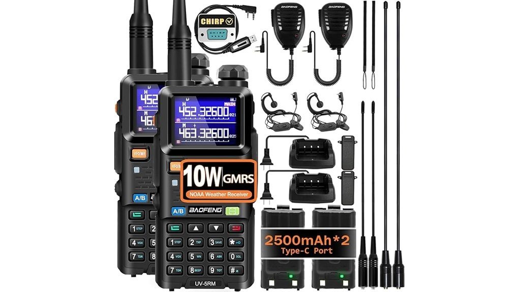 budget dual pack ham radios