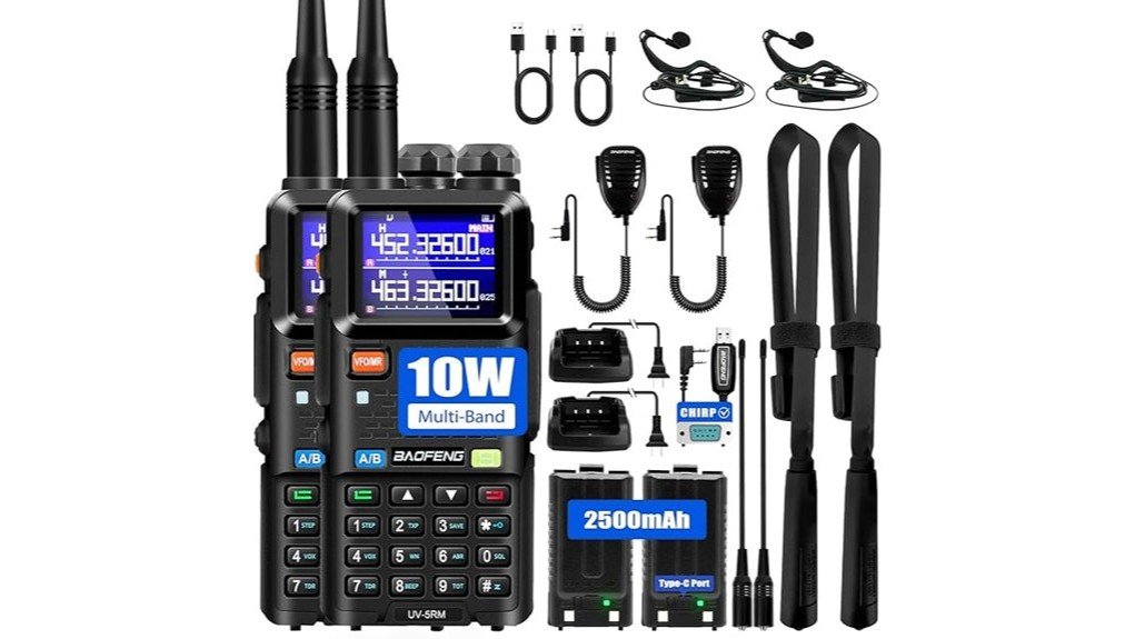 budget dual pack handheld radios