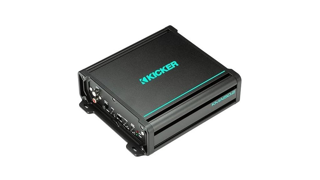 compact 2x75w kicker amplifier