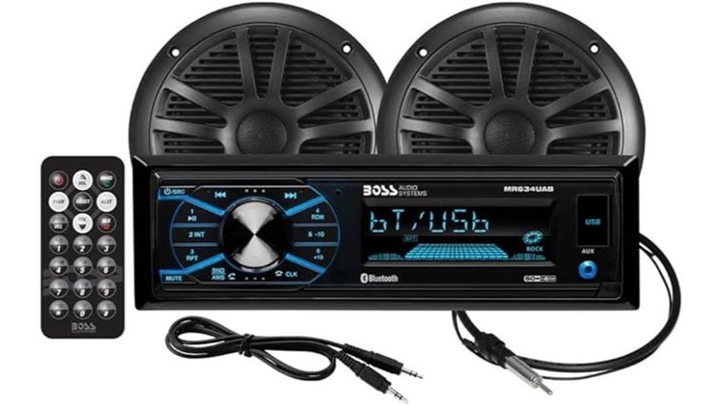 compact 6 5 inch marine speakerpackage
