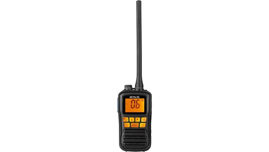 compact waterproof marine communicator device