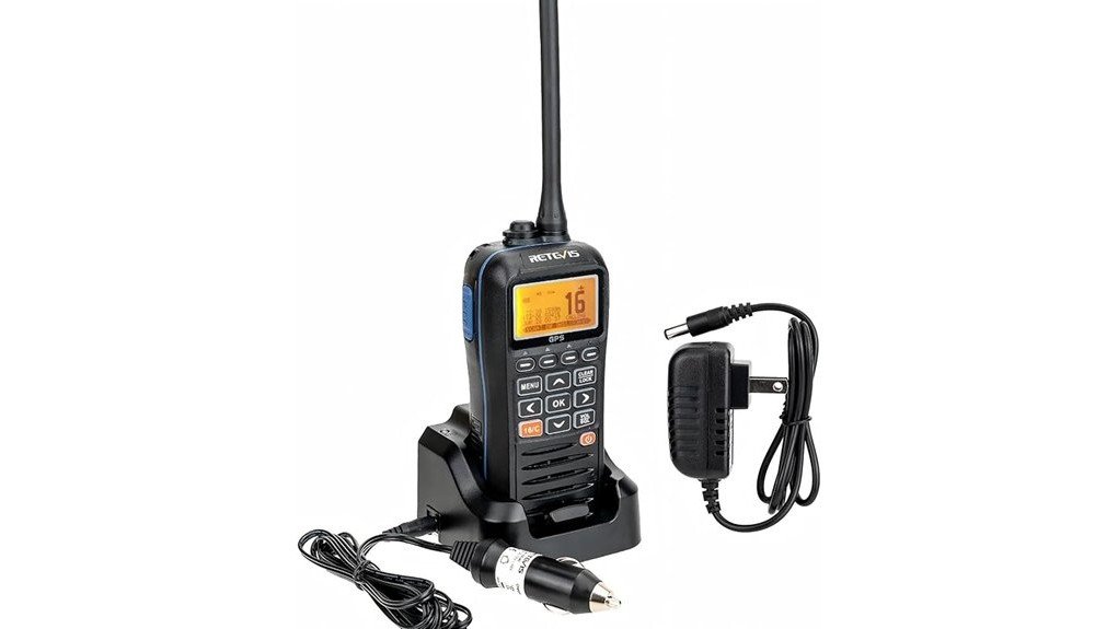 compact waterproof vhf radio