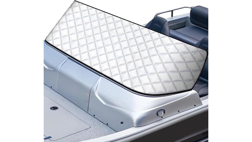 deep v boat windshield cover