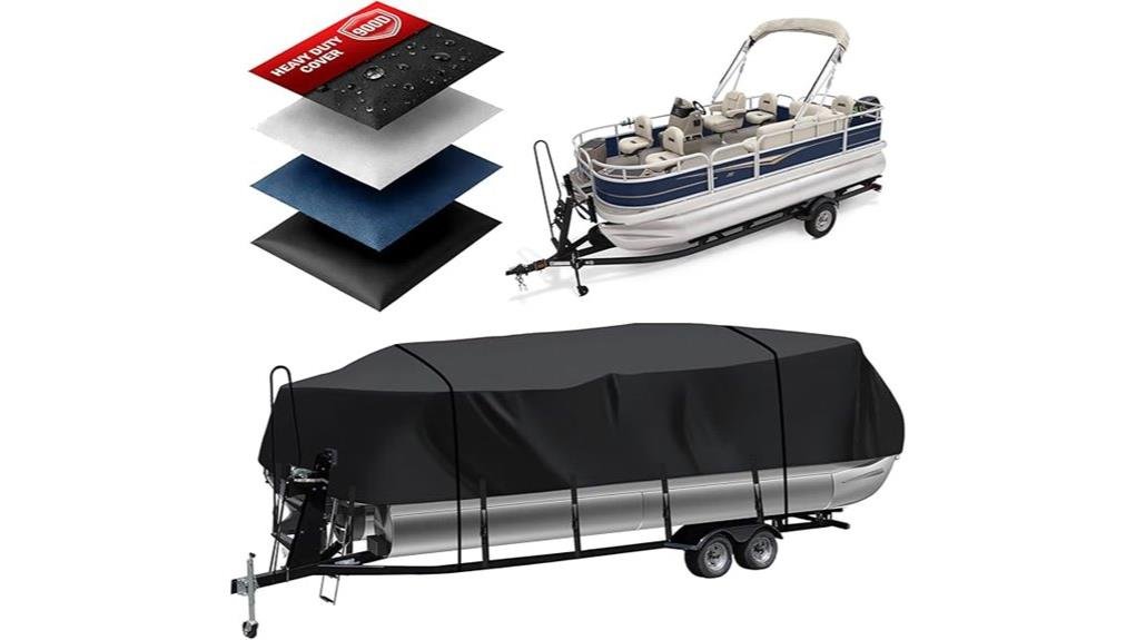 durable 900d pontoon cover