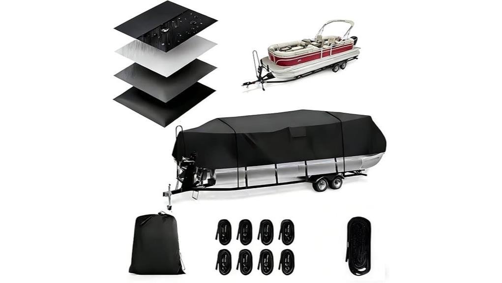 durable 900d pu pontoon cover