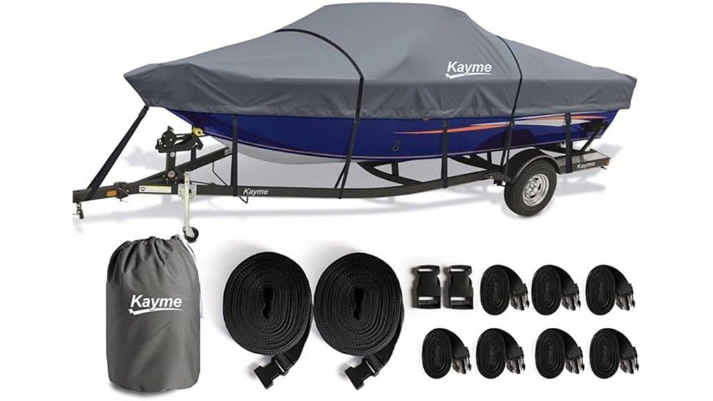 durable heavy duty boat cover
