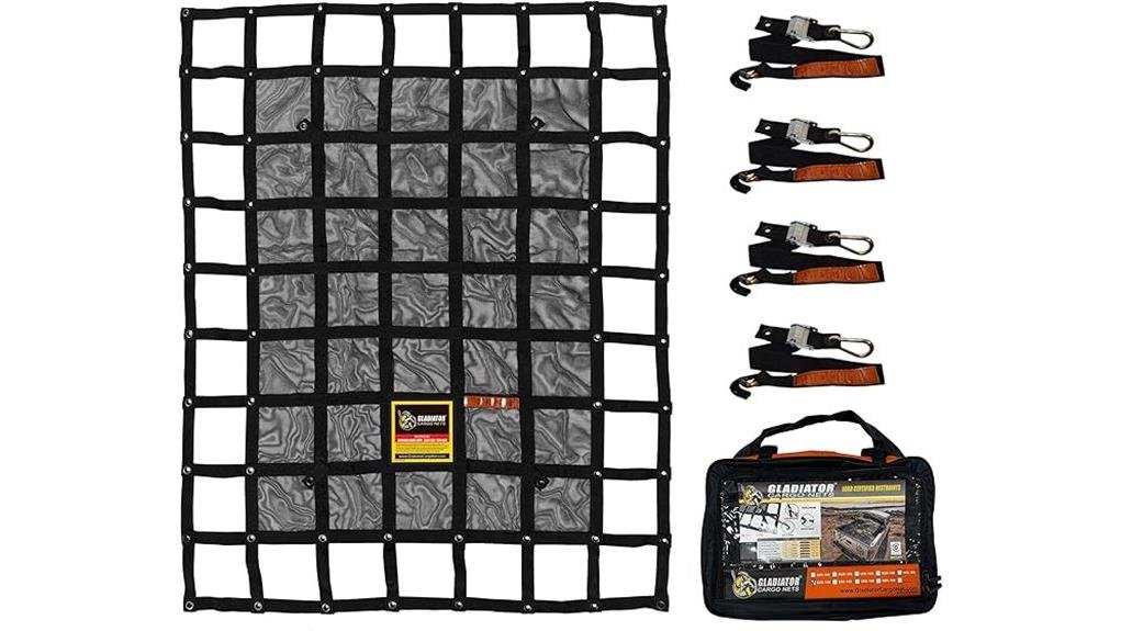 durable heavy duty cargo netting