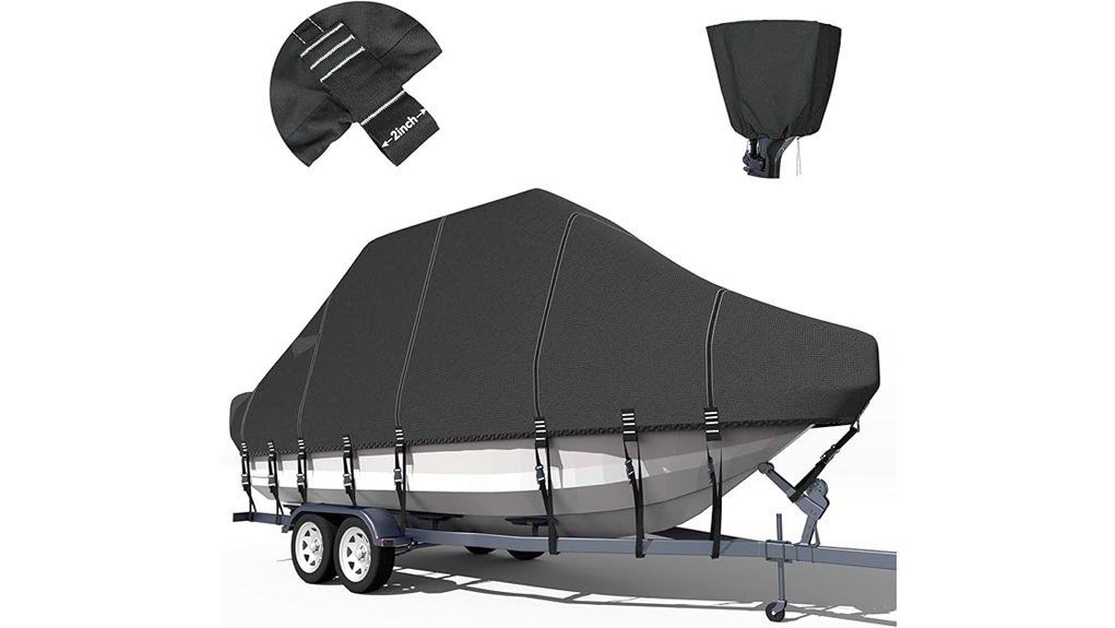durable trailerable t top cover