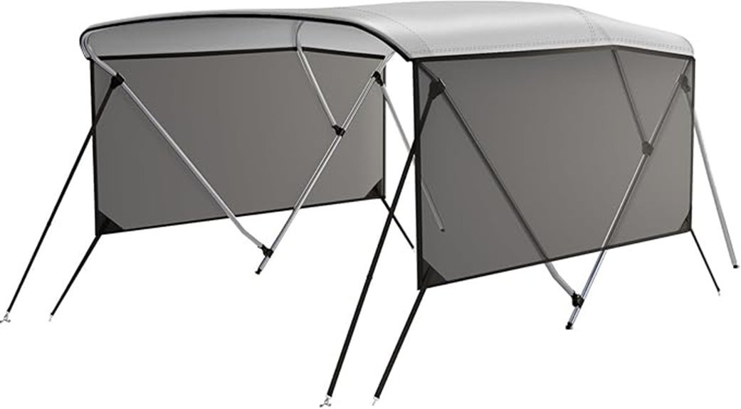 garveelife removable bimini curtains