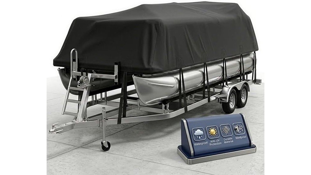 heavy duty 17 20ft pontoon cover