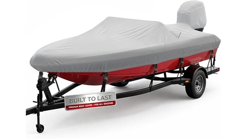 heavy duty 900d bass boat cover