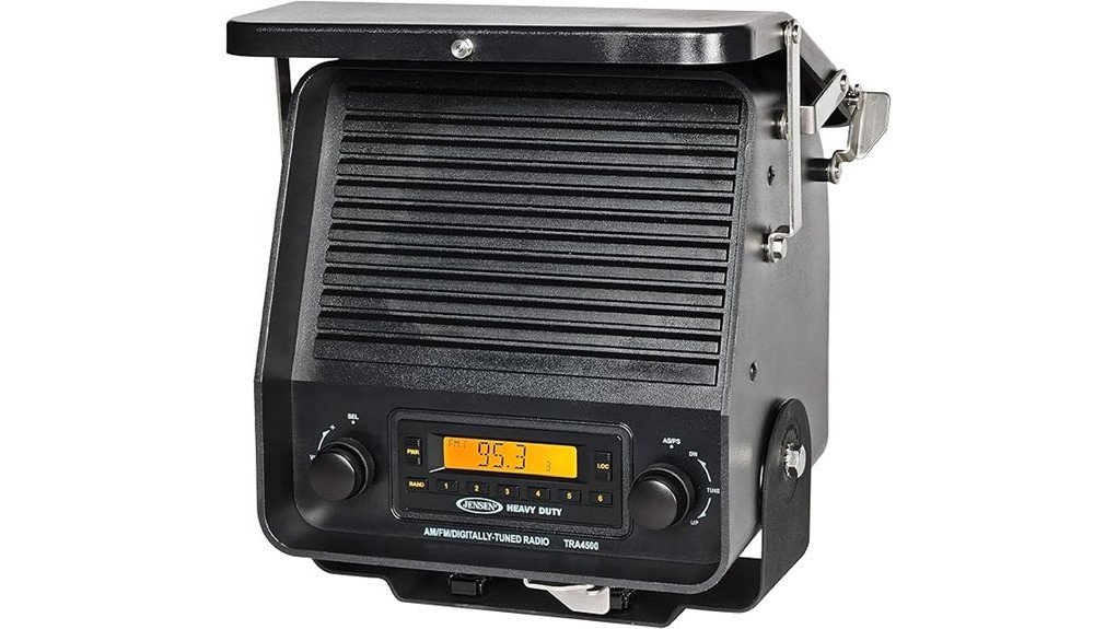 heavy duty fender mounted radio