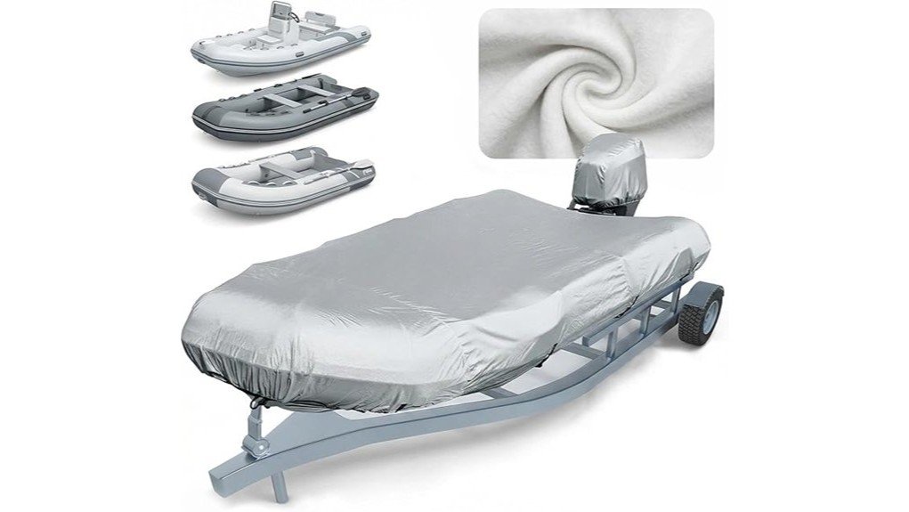 heavy duty inflatable boat cover