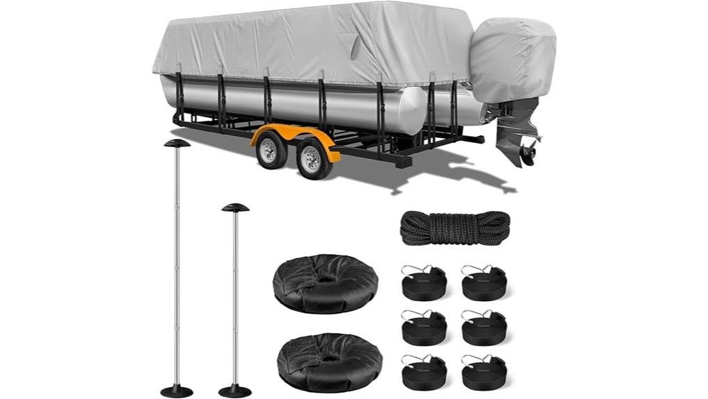 heavy duty pontoon cover set