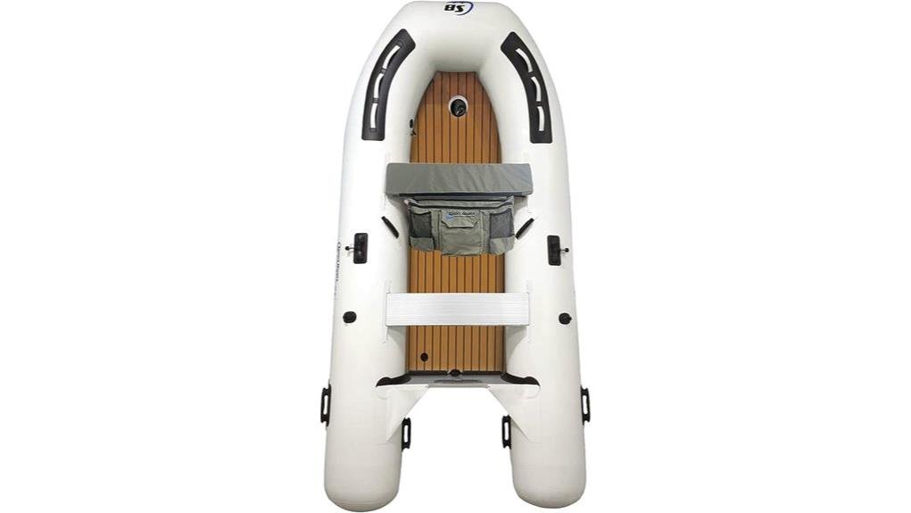 inflatable 10 8 foot fishing boat