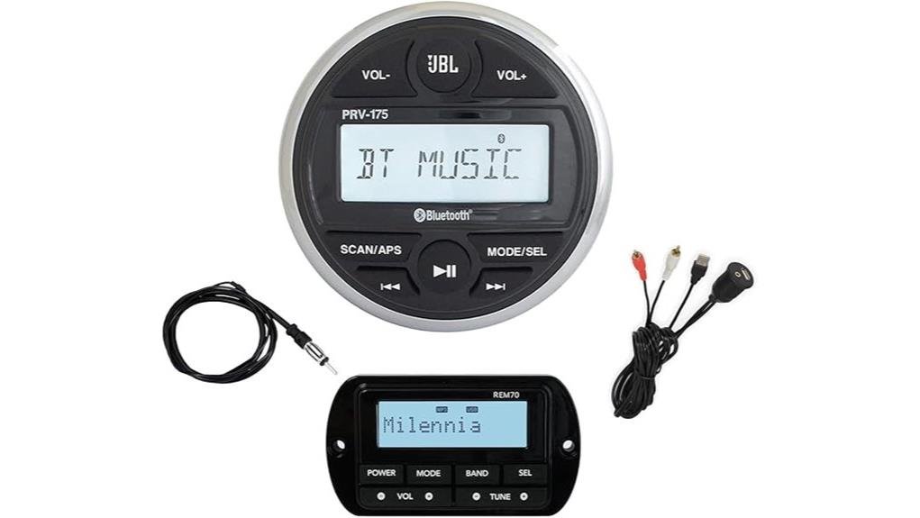 marine bluetooth usb receiver bundle