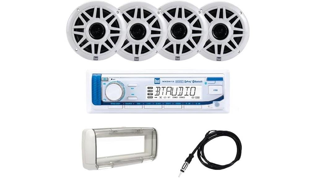 marine ready multimedia stereo review