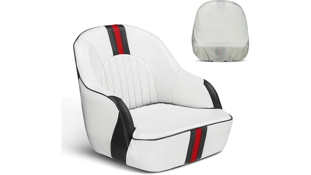 premium pontoon captain bucket