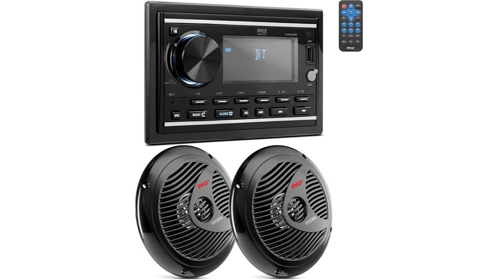 pyle marine bluetooth stereo