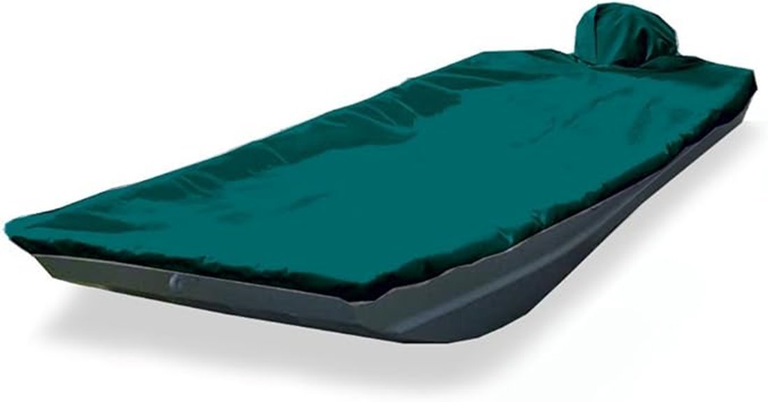 tailored semi custom boat cover