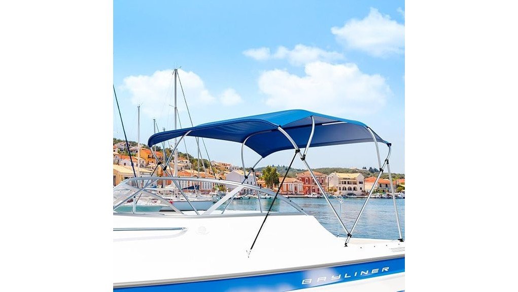 three and four bow bimini