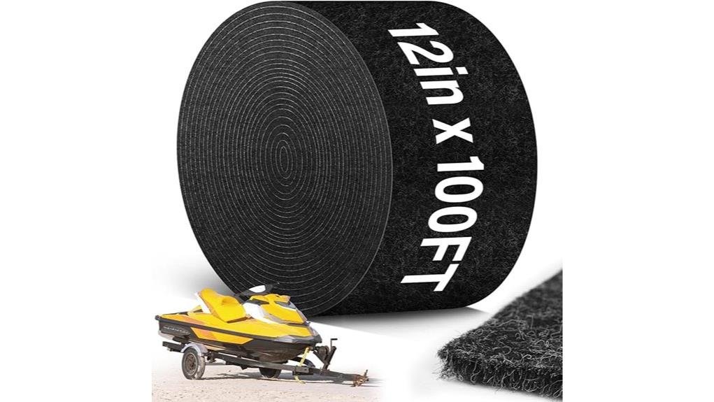 12 inch by 100 foot boat trailer carpet