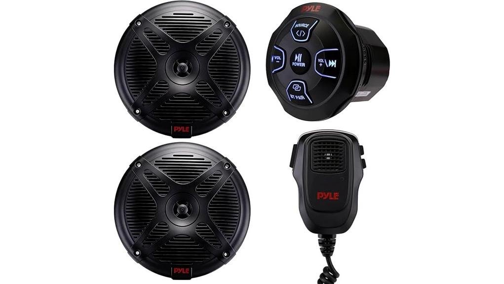 affordable marine bluetooth speaker kit