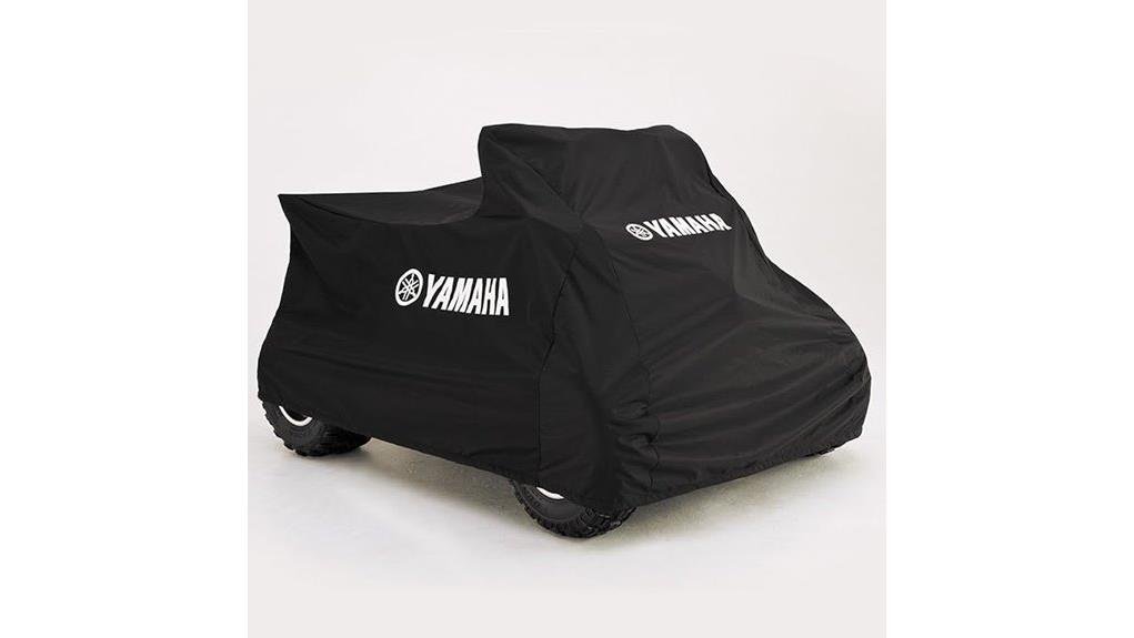 black yamaha atv cover