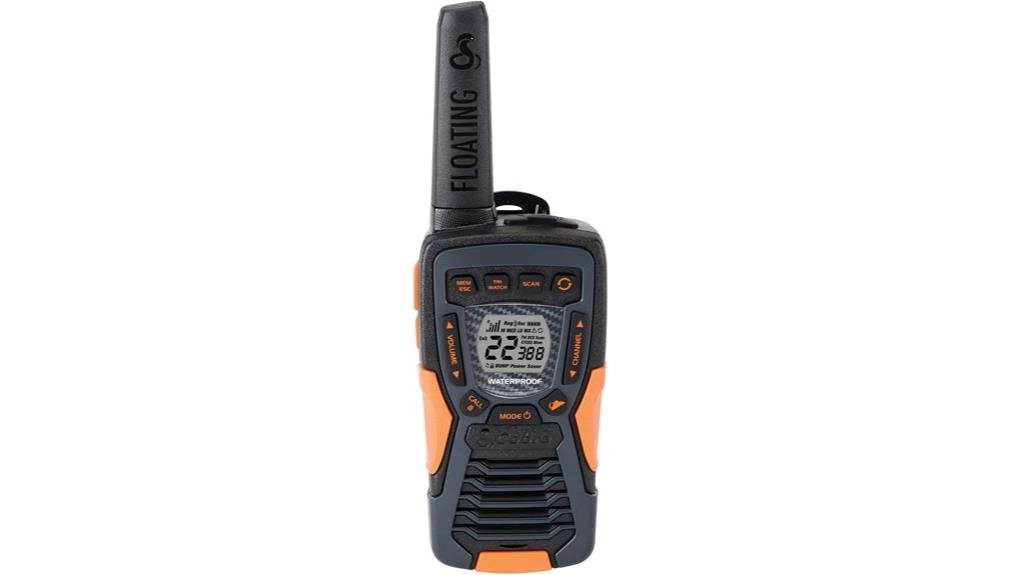 cobra acxt1037r floating walkie talkie cobra acxt1037r floating walkie talkie