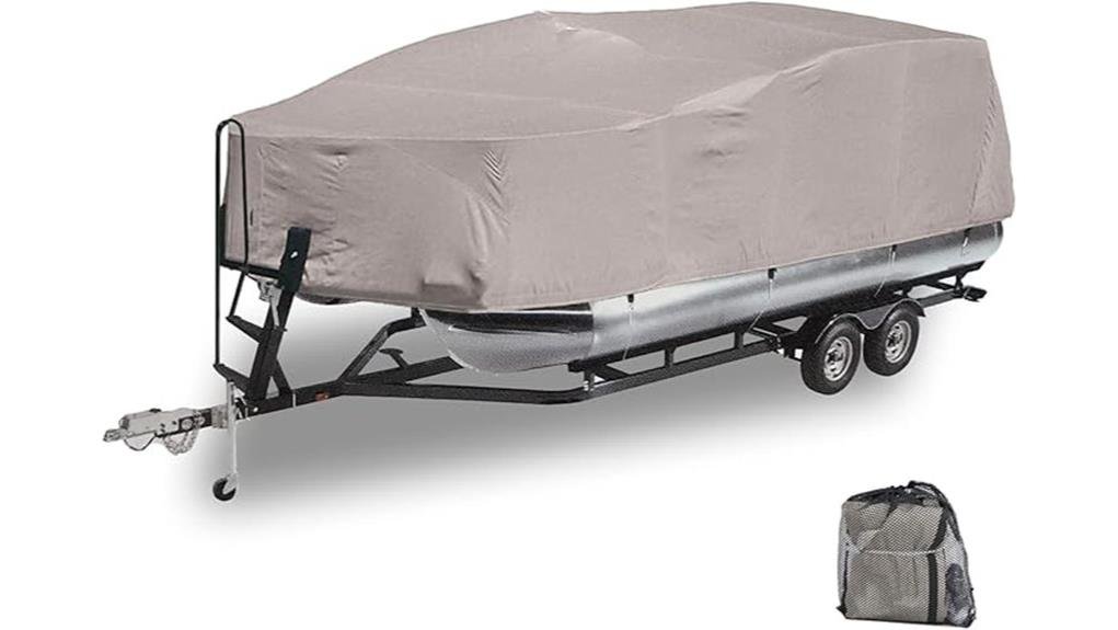 durable 600d trailerable pontoon cover