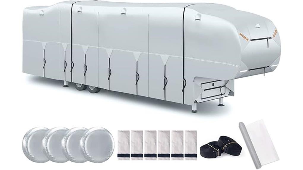 heavy duty 5th wheel rv cover