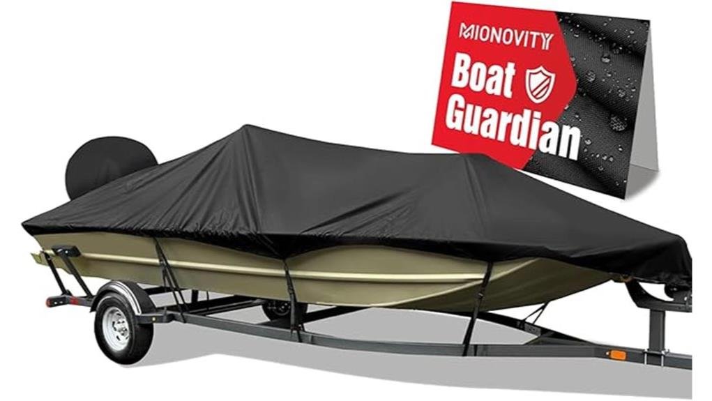 heavy duty waterproof boat cover