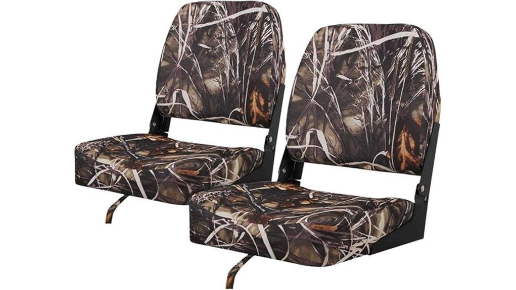 lightweight foldable marine seating