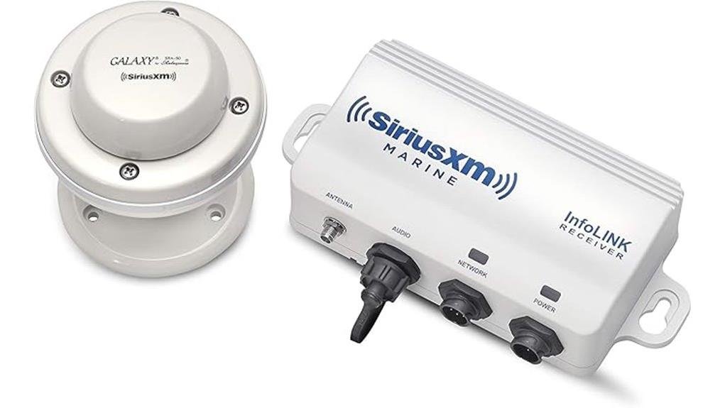 marine siriusxm weather audio receiver