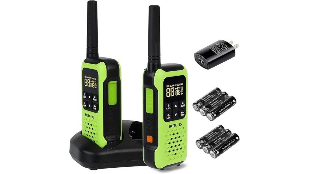 retevis rt49p waterproof walkie talkies
