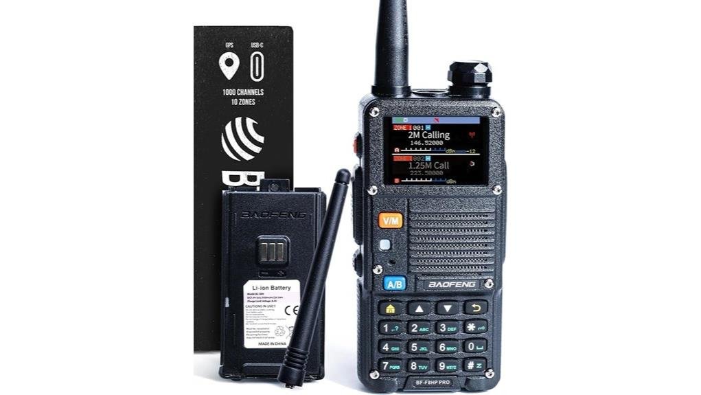 tri band 10w handheld review