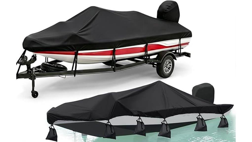 waterproof 1200d bass tracker boat
